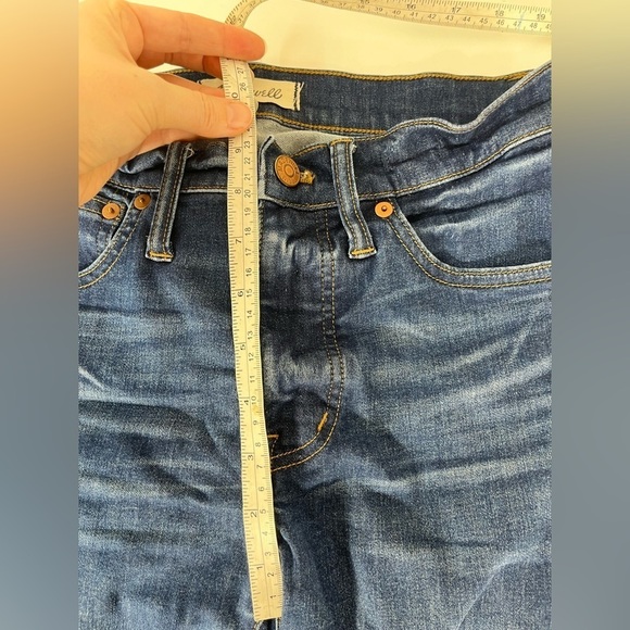 MADEWELL Denim 9” High Rise Skinny Jeans Womens Size 27 Tall - Picture 13 of 13